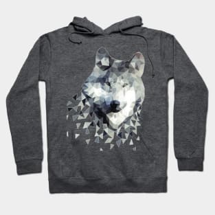 Geometric Wolf Hoodie